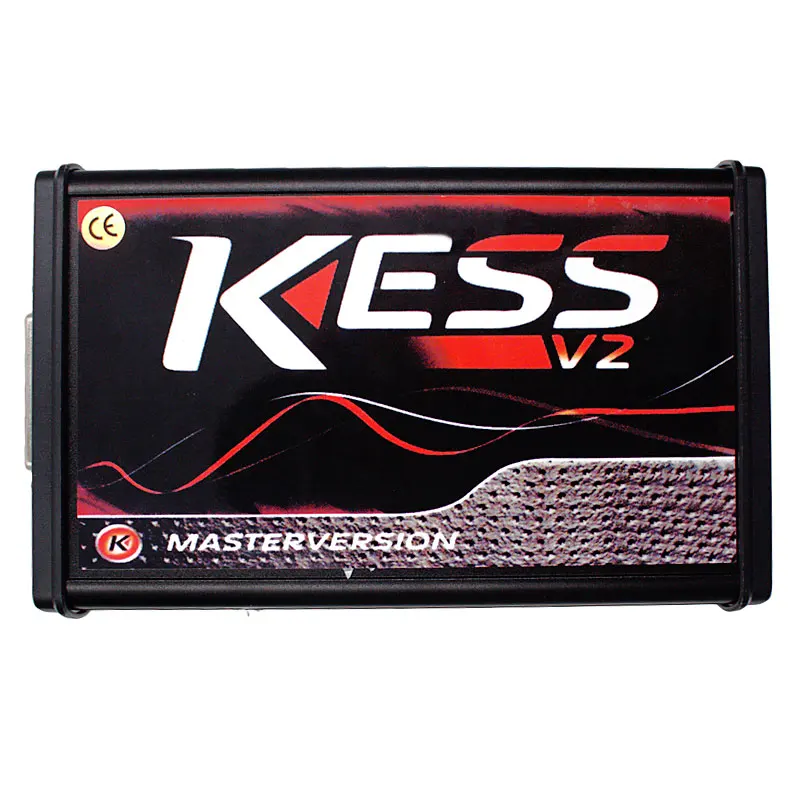 (PL/ES/RU Ship) Online V2.53 EU Red Kess V5.017 KESS V2 OBD2 Manager Tuning Kit 4 LED Kess V2.25 ECU Programmer